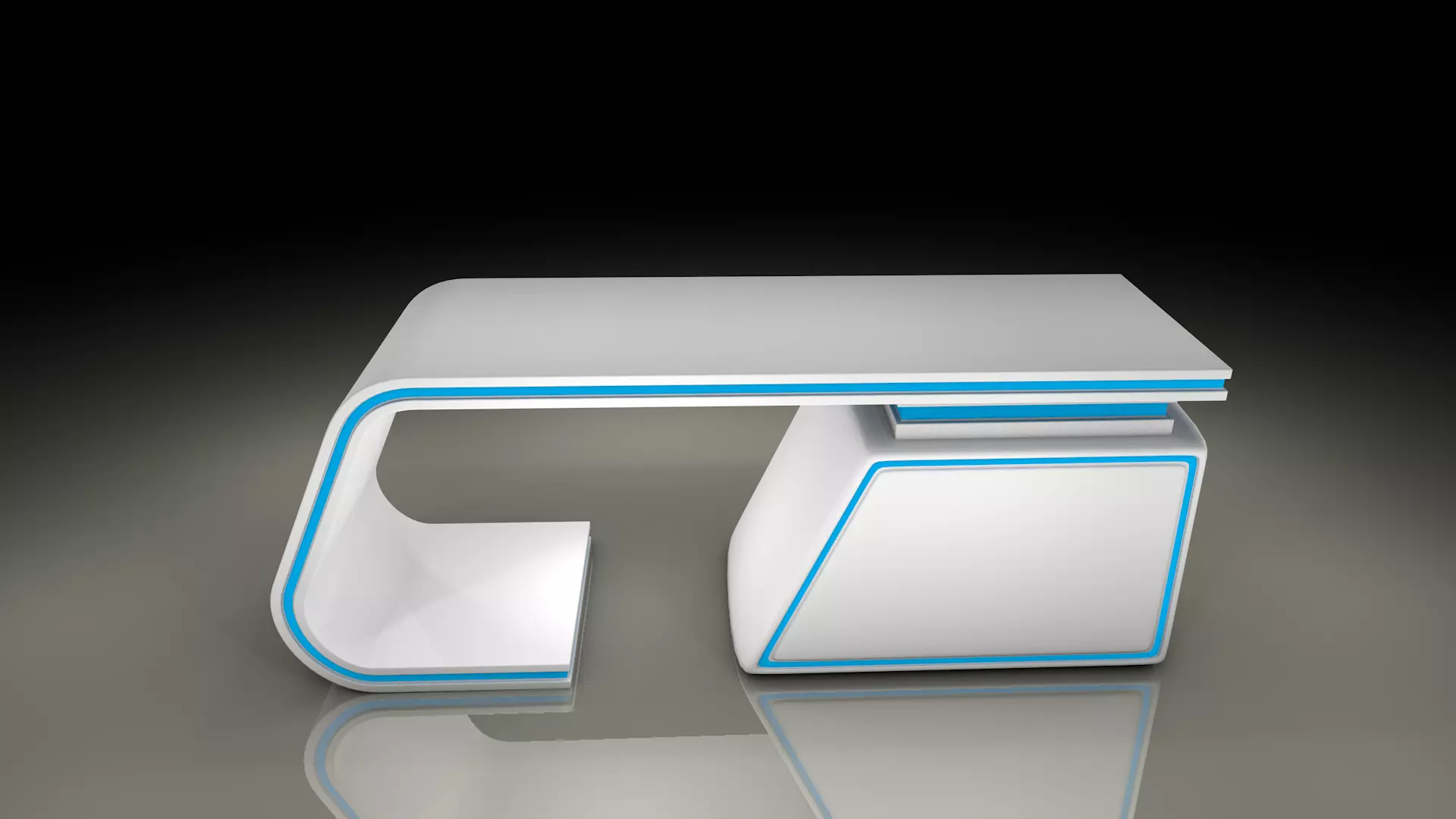 Modern Table 3D model