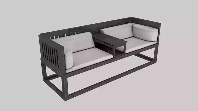 Modern Sofa 3D model
