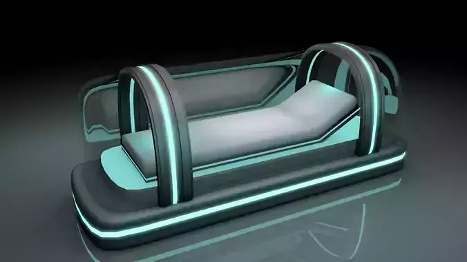 Sci Fi Pod 3D model
