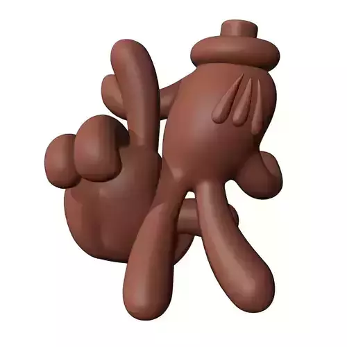 OG Slick LA Hands 3D Printable Toy Model 3D model 3D printable OG Slick LA Hands 3D Printable Toy Model 3D model 3D printable