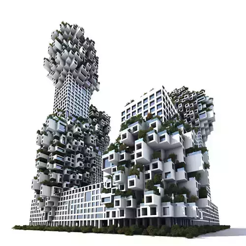 Futuristic Skyscrapers 01