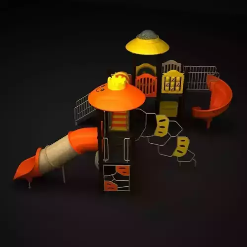 Outdoor Castle 3D model