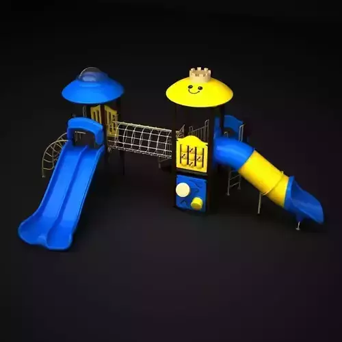 Outdoor Castle 3D model