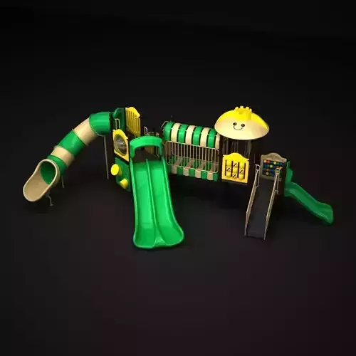 Outdoor Castle 3D model