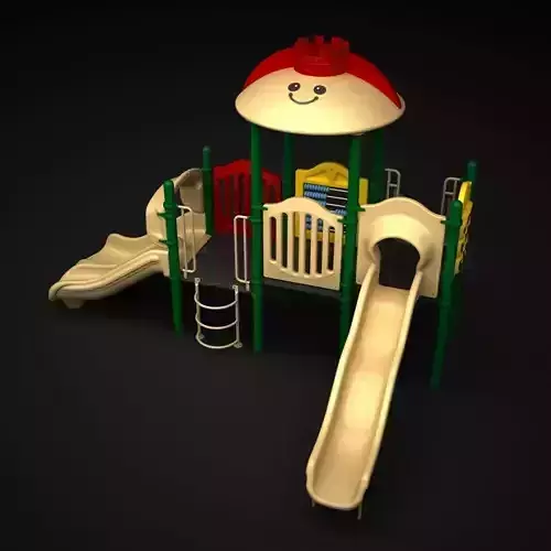 Outdoor Castle 3D model