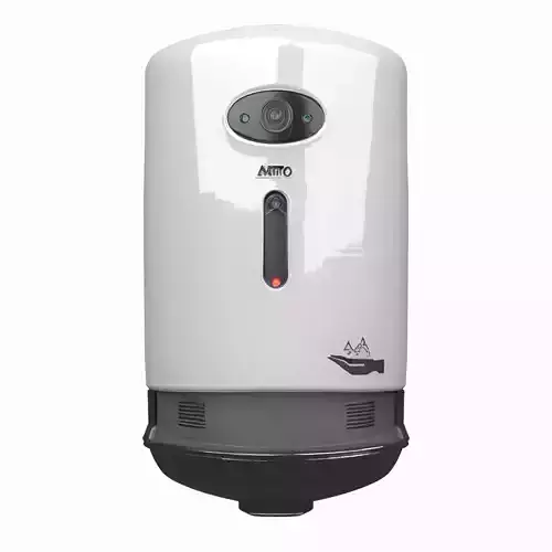 3D Model of Hospital Touchless Hand Sanitizer Dispenser
