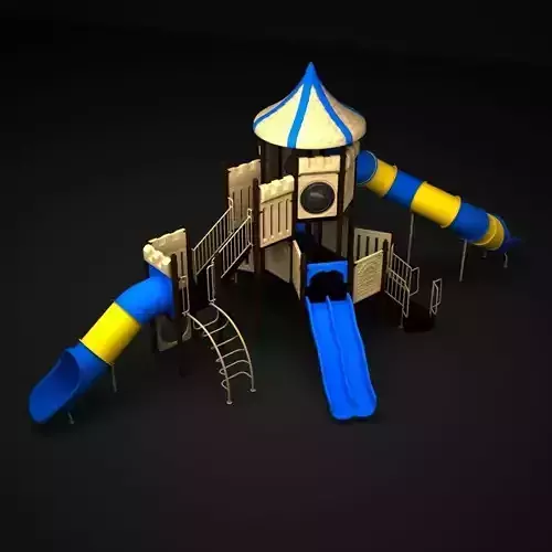 Outdoor Castle 3D model