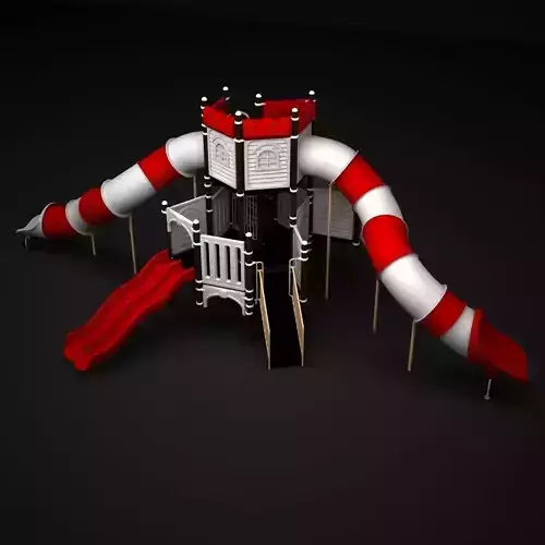 Outdoor Castle 3D model