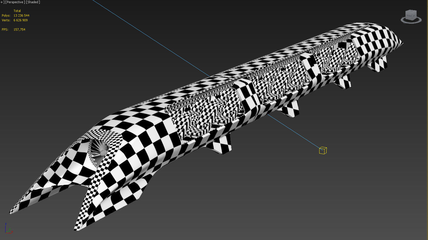 Hyperloop transport 3d model - Vray realistic 3D model_18