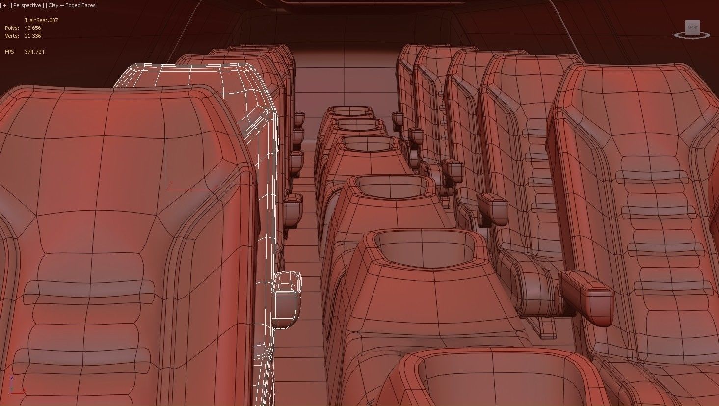 Hyperloop transport 3d model - Vray realistic 3D model_15