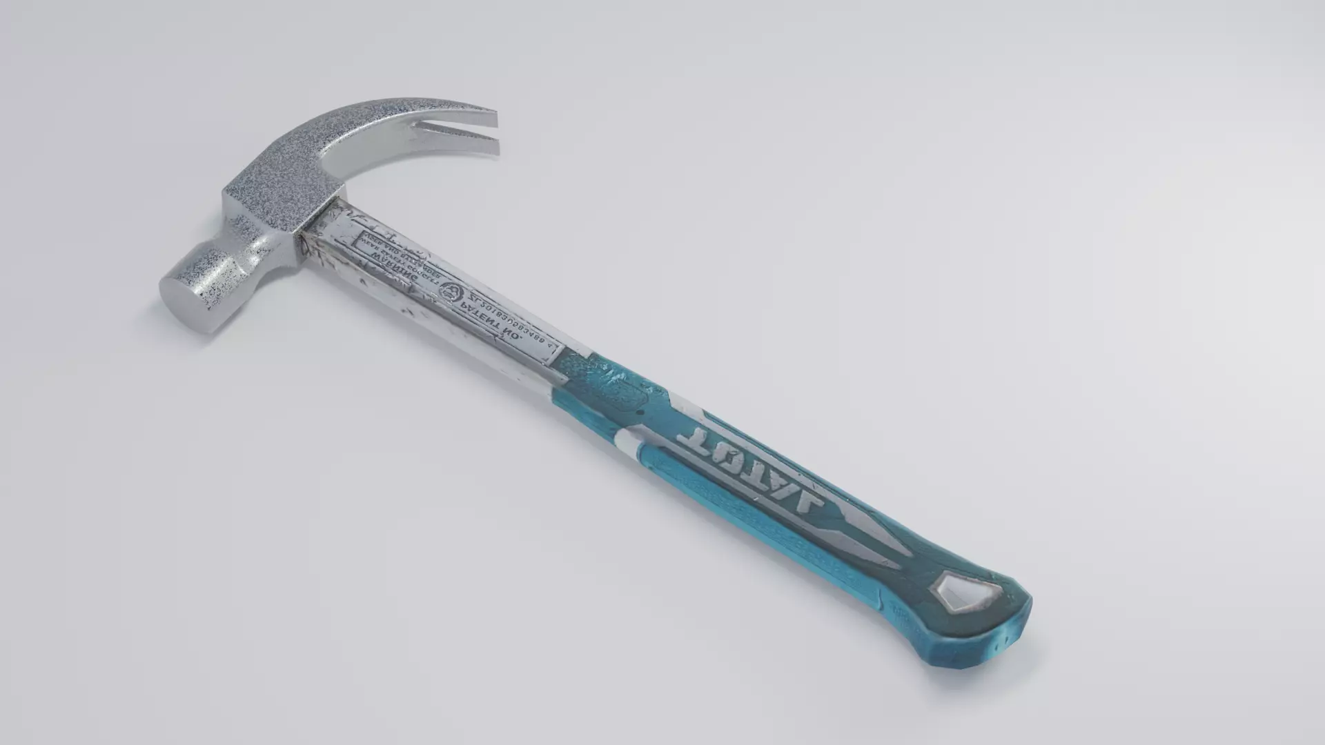 Hammer 3D Model Low-poly 3D model
