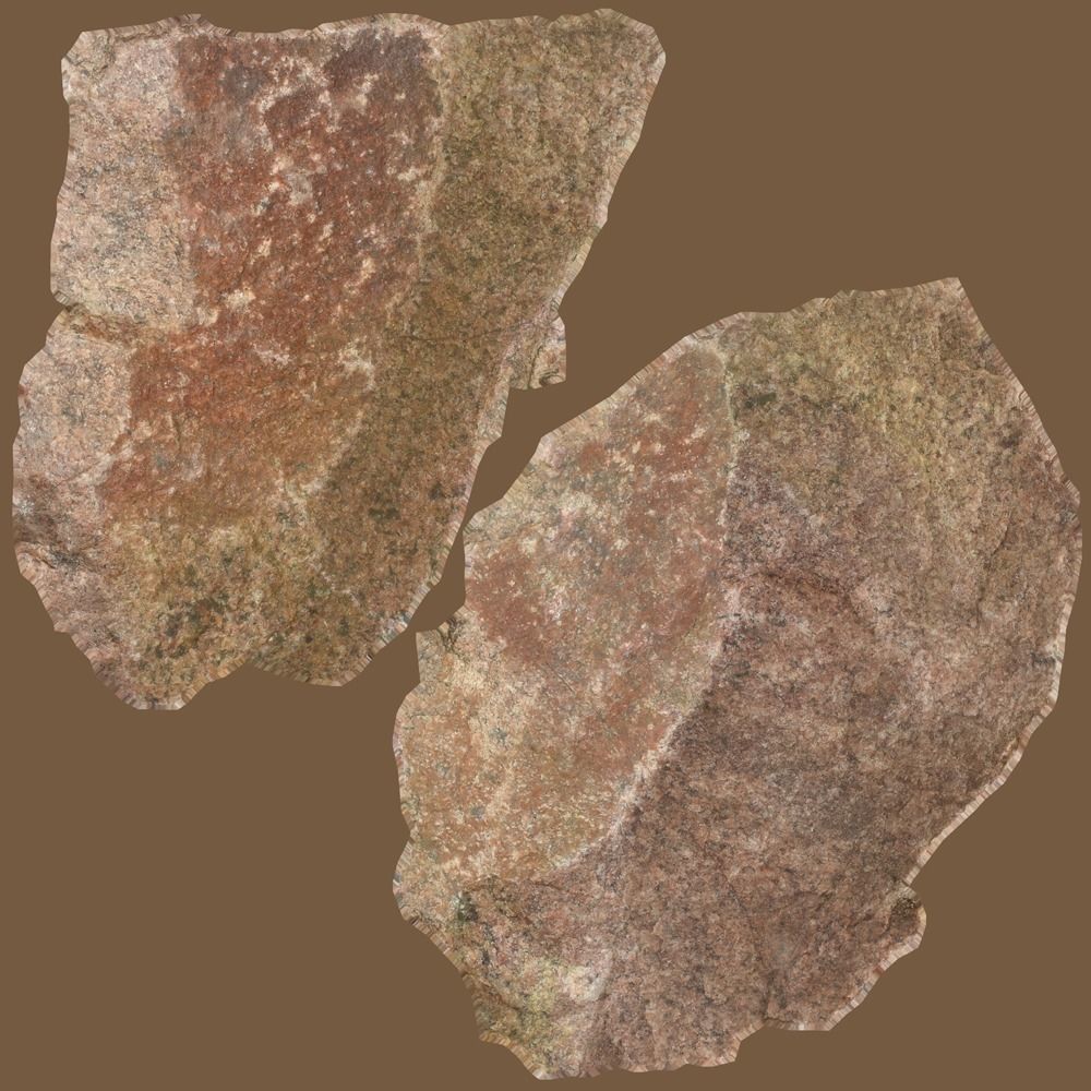 Hazel Stone Low-poly 3D model_5