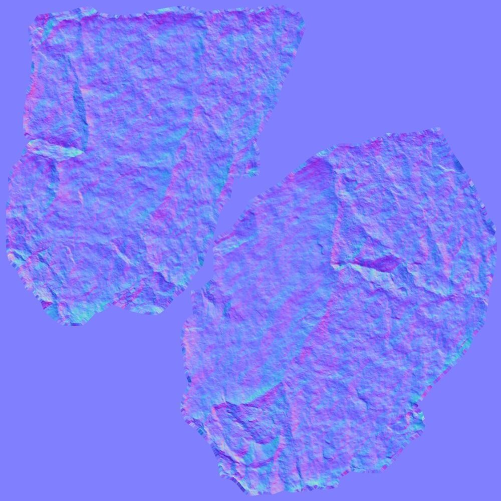 Hazel Stone Low-poly 3D model_6