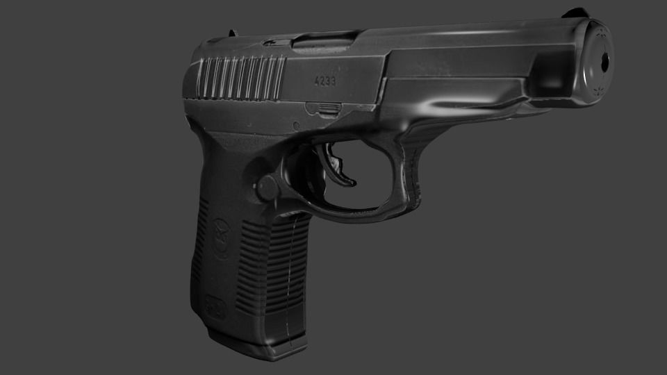 Gun Gurza free 3D model | CGTrader