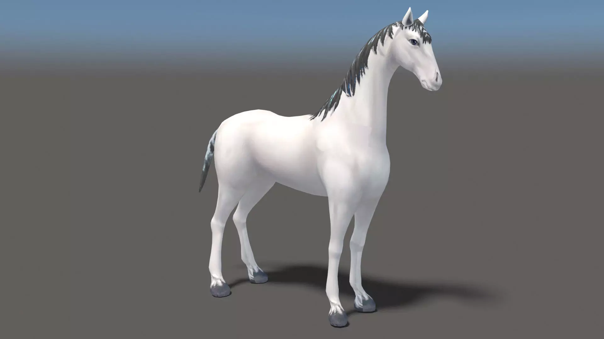 Horse Low-poly 3D model