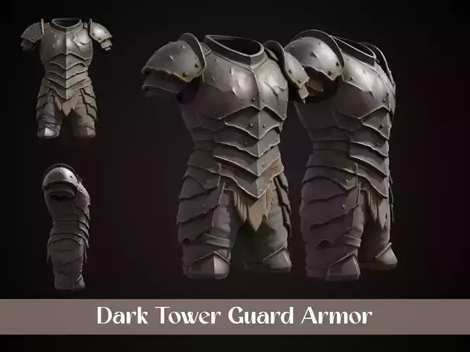 Stylized Orc Armor - Dark Tower Guard
