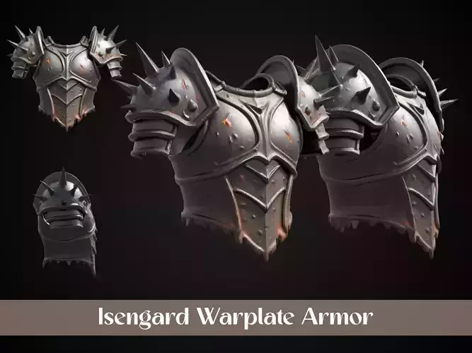 Stylized Orc Armor - Isengard Warplate