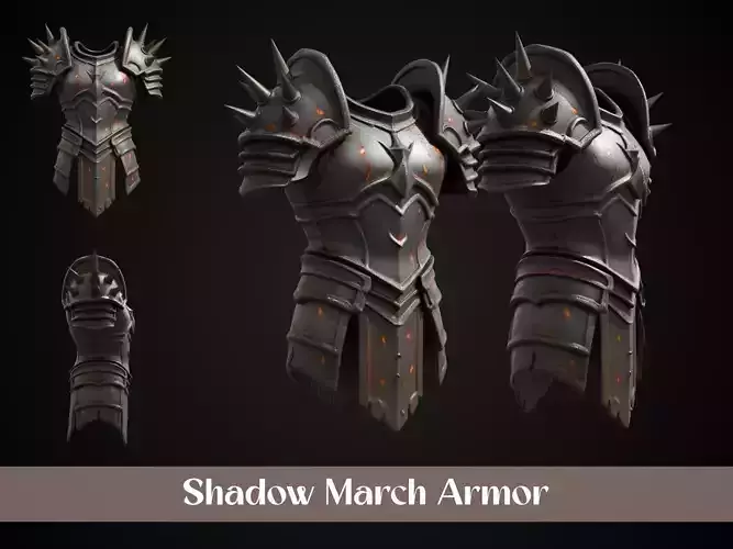Stylized Orc Armor - Shadow March