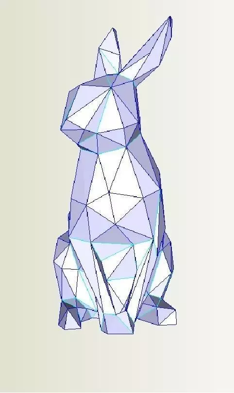 Watchfull Bunny 302 Faces 3D print model_0