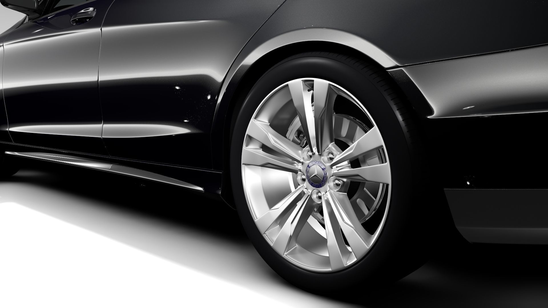 Mercedes Benz S 300 BlueTec Hybrid W222 2016 3D model_7