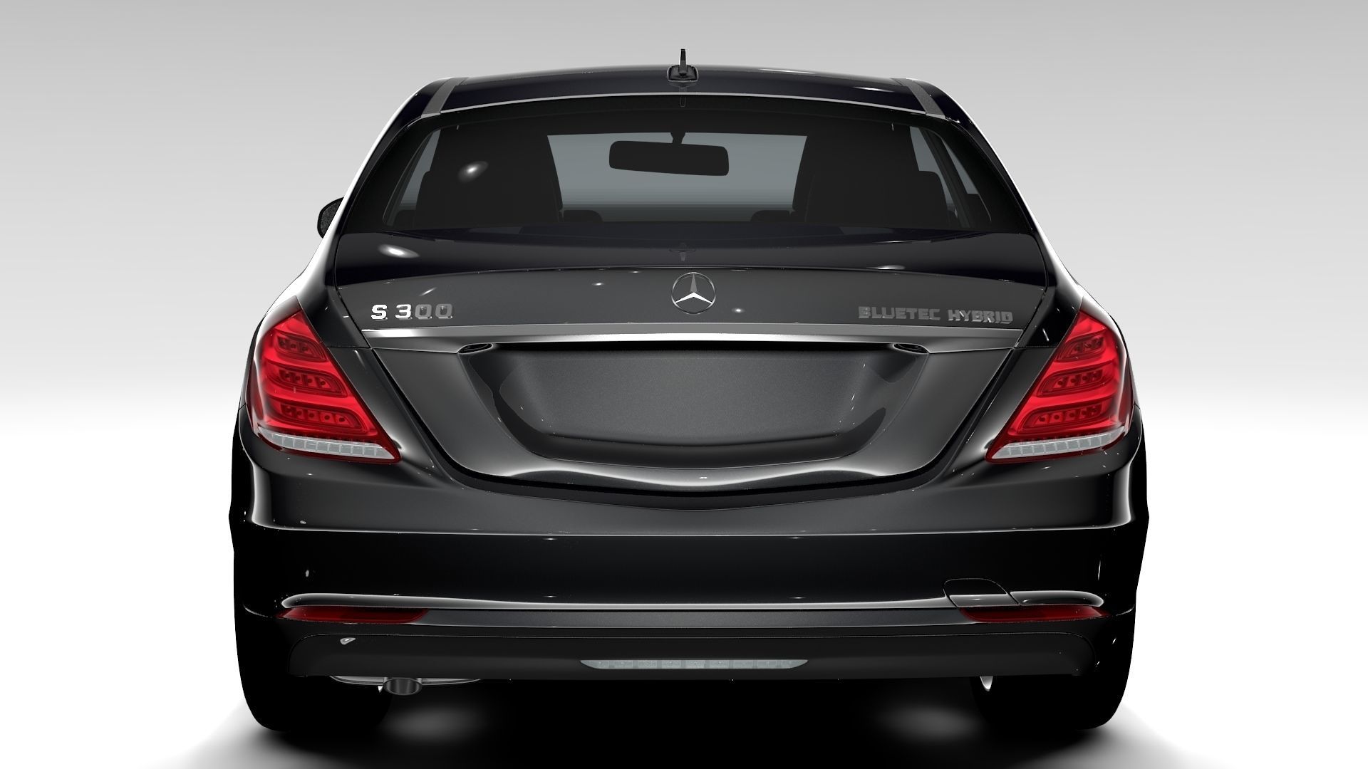 Mercedes Benz S 300 BlueTec Hybrid W222 2016 3D model_5