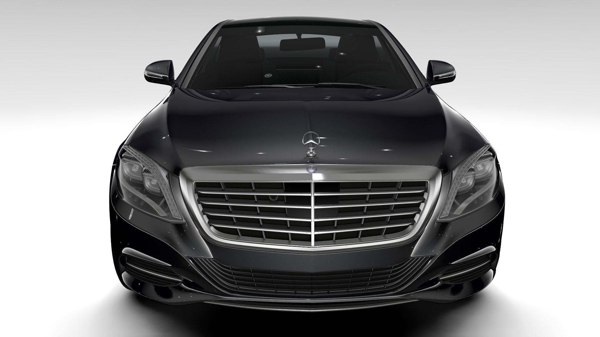 Mercedes Benz S 300 BlueTec Hybrid W222 2016 3D model_1