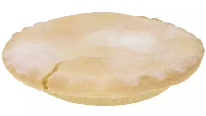 Apple Pie - High and Low Poly versions Low-poly 3D model