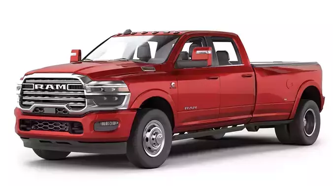 RAM 3500 HD Longhorn 2025 3D model