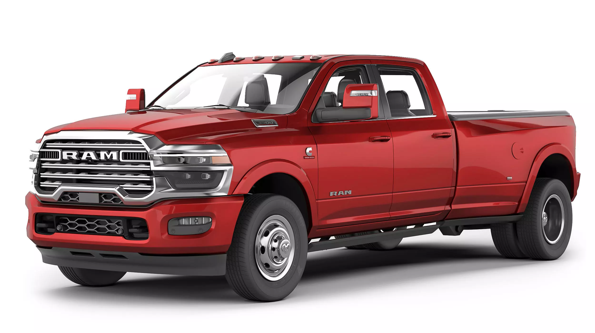 RAM 3500 HD Longhorn 2025 3D model