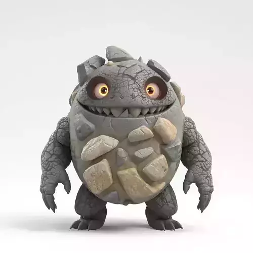 Approachable Rock-Themed Guardian