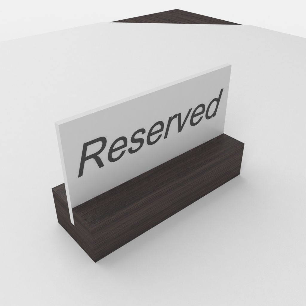 cafe table and Tolix cairs 3D model_3