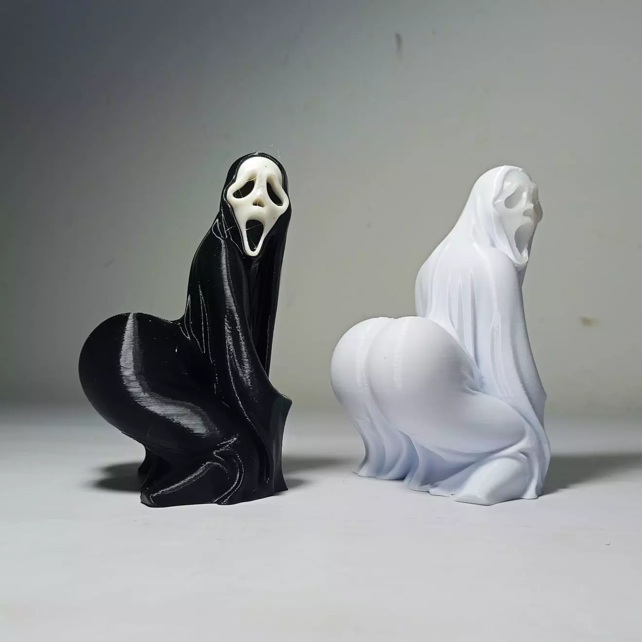 GHOST WITH A BIG GHOSTFACE 3D print model