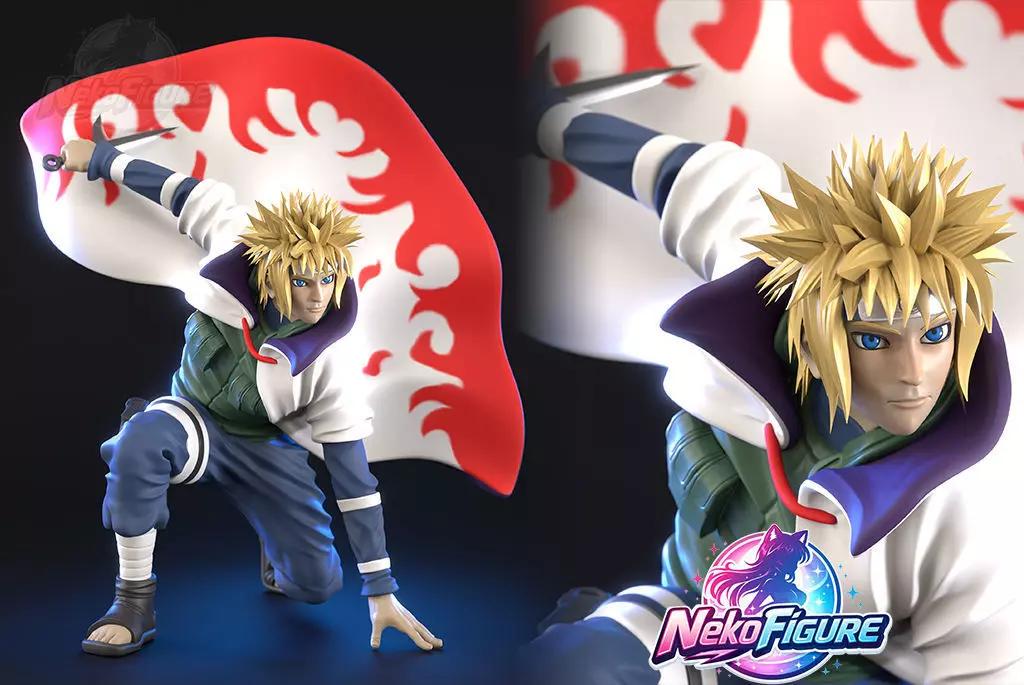 Minato Naruto Figurine stl printable 3D print model