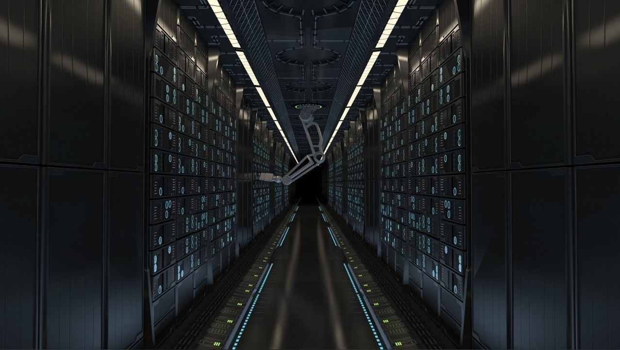 Server Rack 3d model - Vray materials included 3D model_3