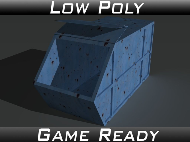 Skip 5 container with holes in it