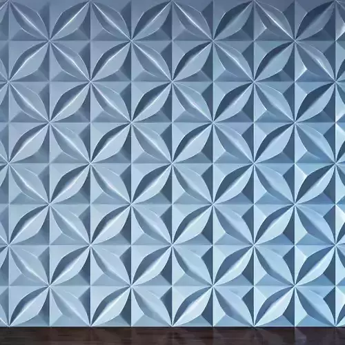 3D Panels Klever Low-poly 3D model