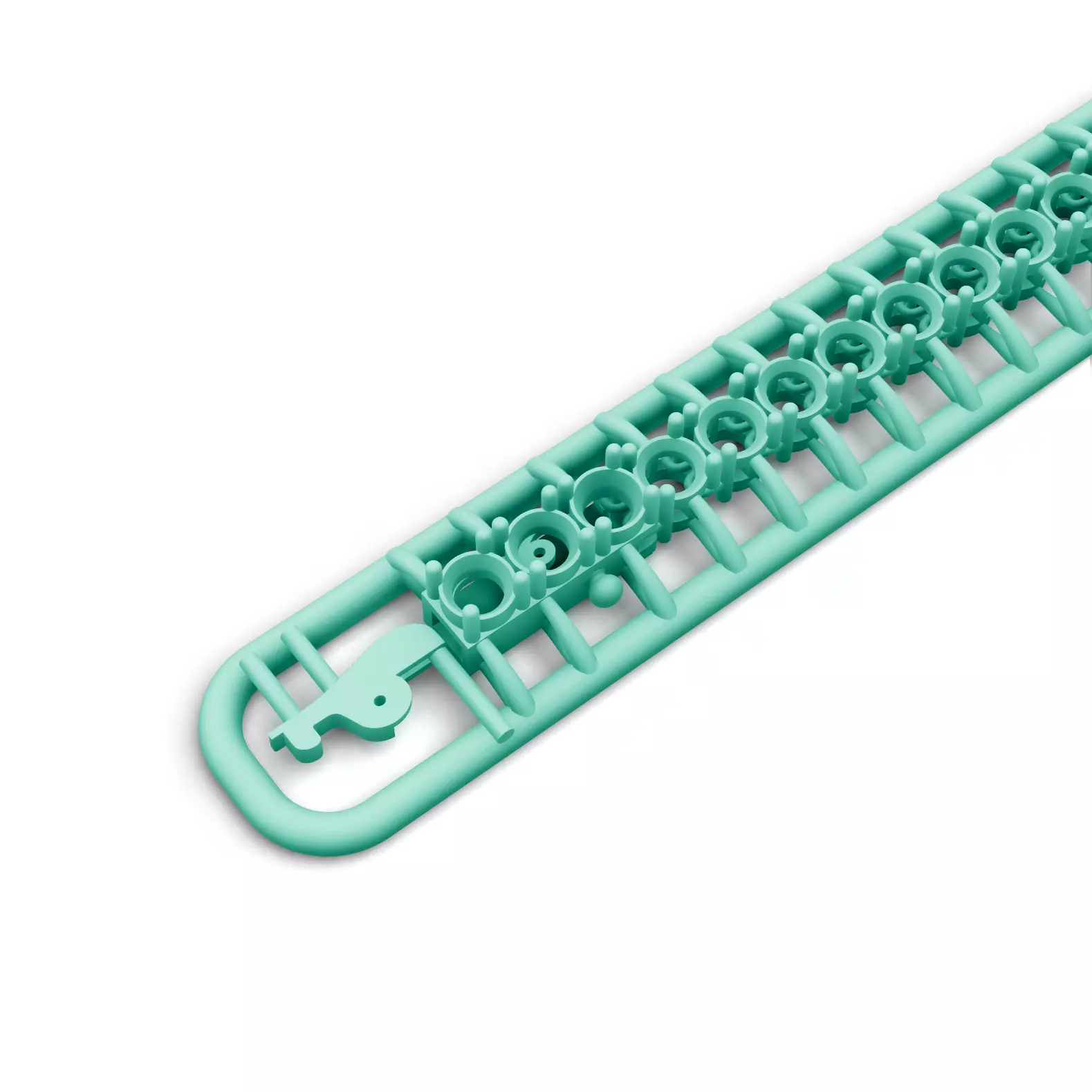 Flexible Tennis Bracelet all size 3D print model