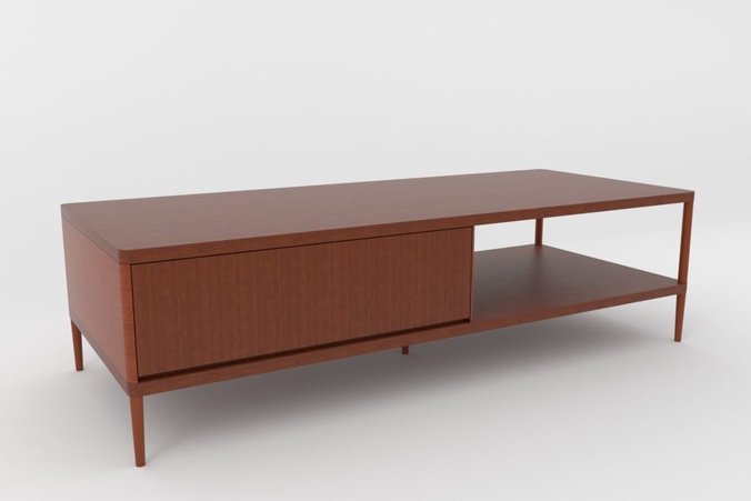 Karimoku 60 TV Board Free 3D model