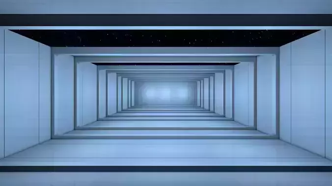 Sci Fi Interior 3D model