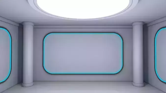 Sci Fi Room 3D model