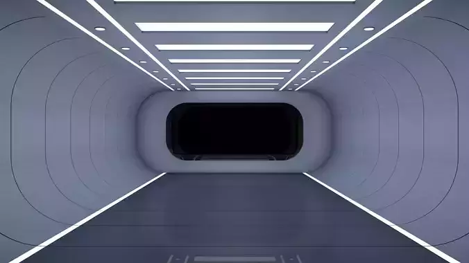 Sci Fi Room 3D model