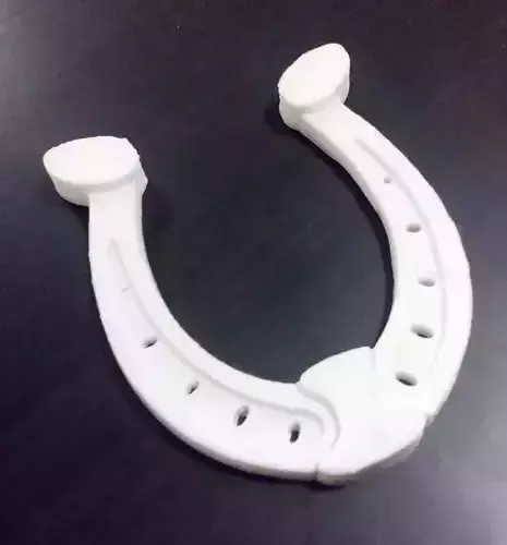 Staffa di cavallo - Bracket horse 3D print model