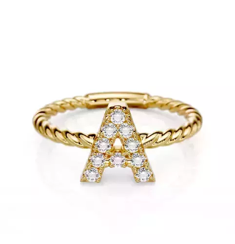 The Alphabet of Adornments letter A