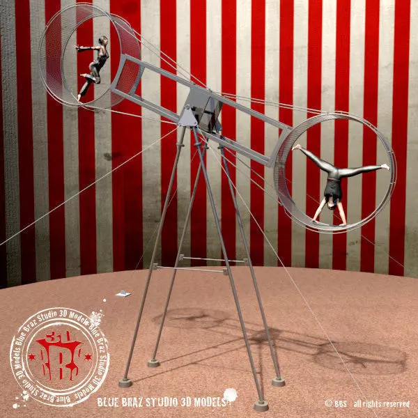 Wheel of death2 3D model