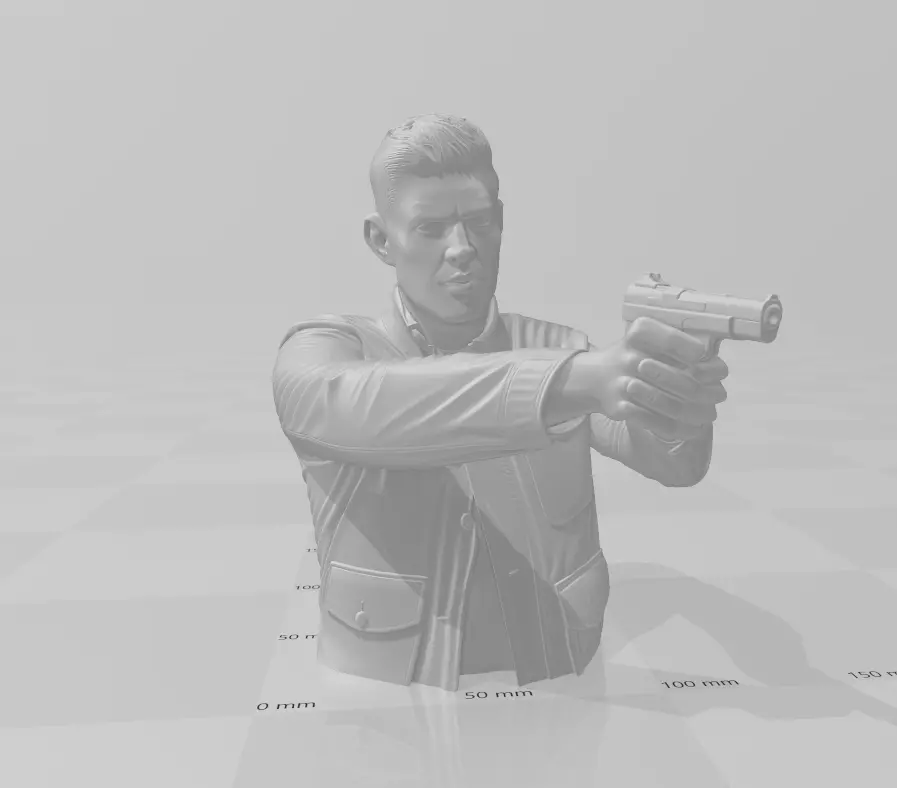Busto Dean Winchester 3D print model