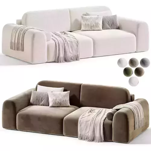 Lilt Sofa by Divan 3D model