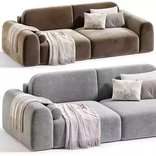 Lilt Sofa by Divan 3D model 5