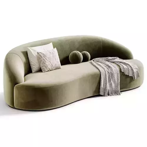 Margas Sofa LC4 by Monologue 3D model 2
