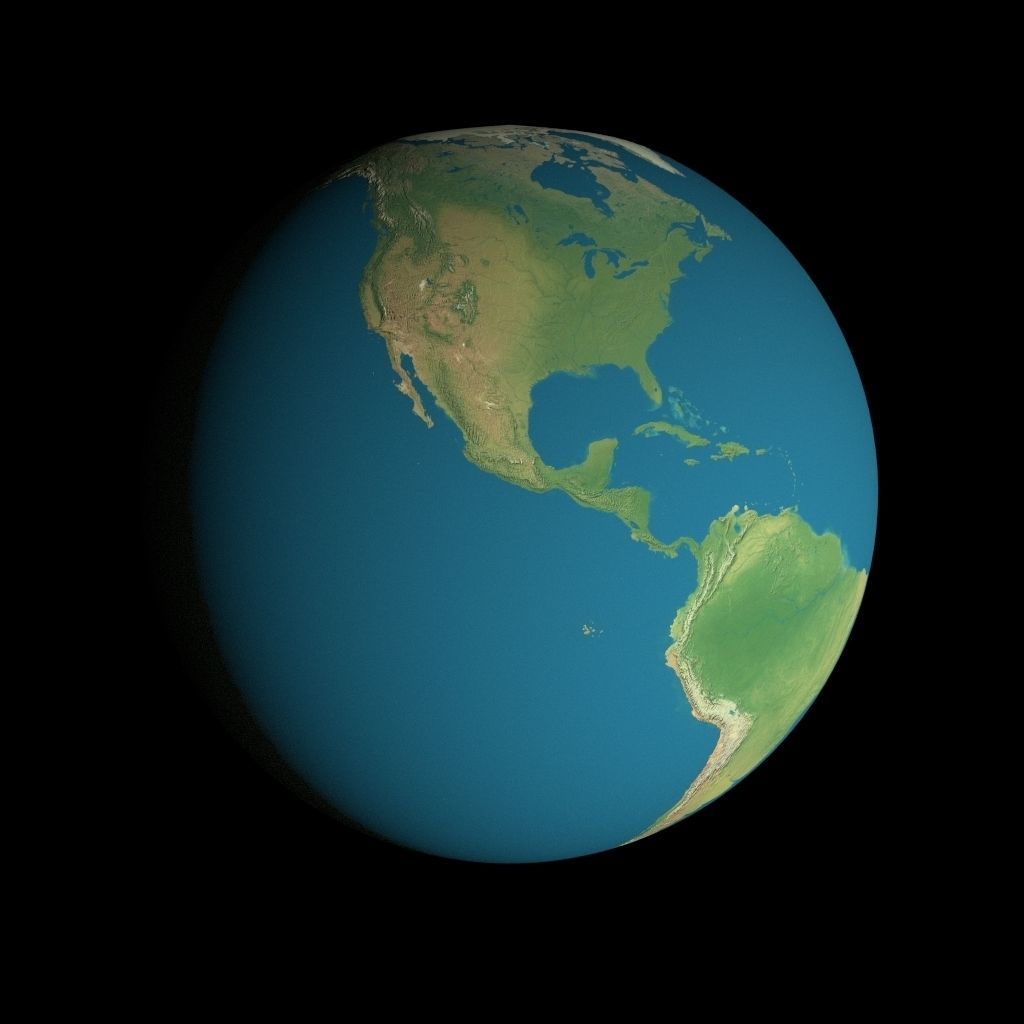 HD Planet Pack Low-poly 3D model_13