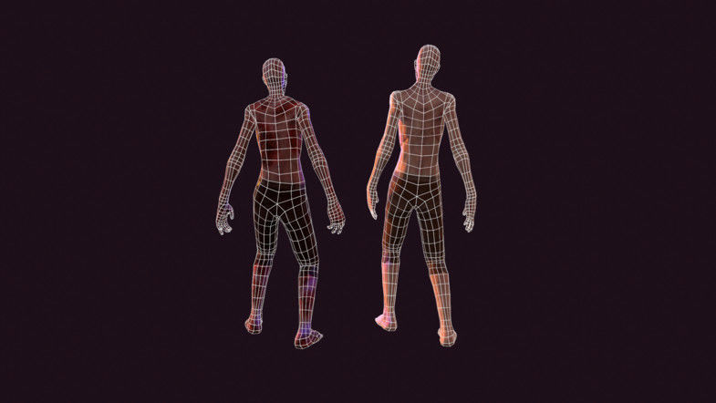 Characters Creatures Pack Low-poly 3D model_10